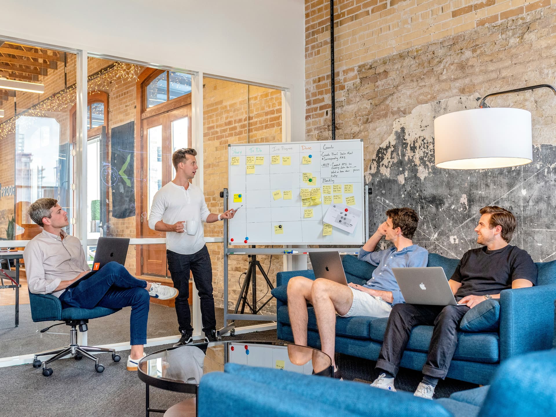 Team collaboration meeting